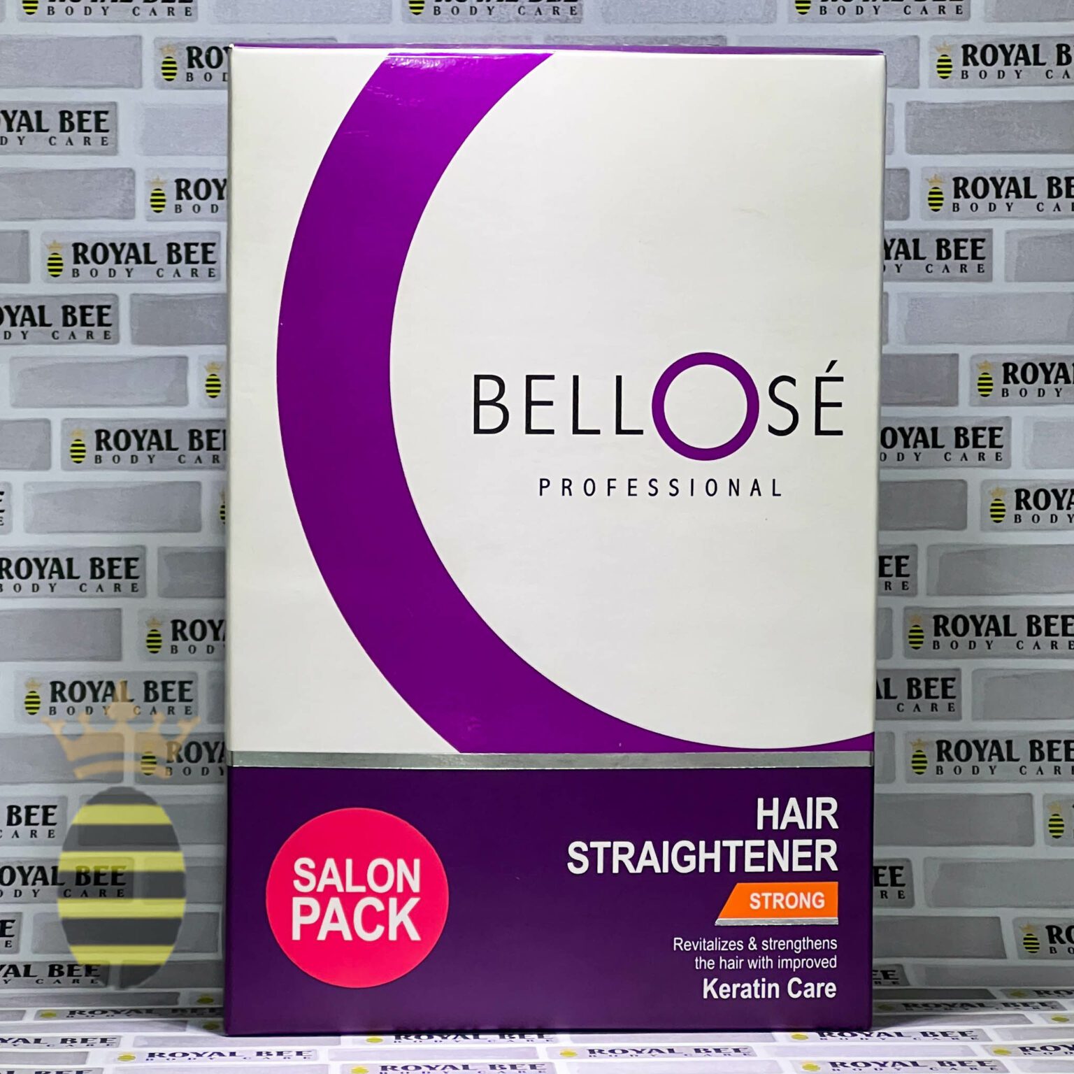 Bellose Hair Straightener Salon Pack Ml Royal Bee Body Care