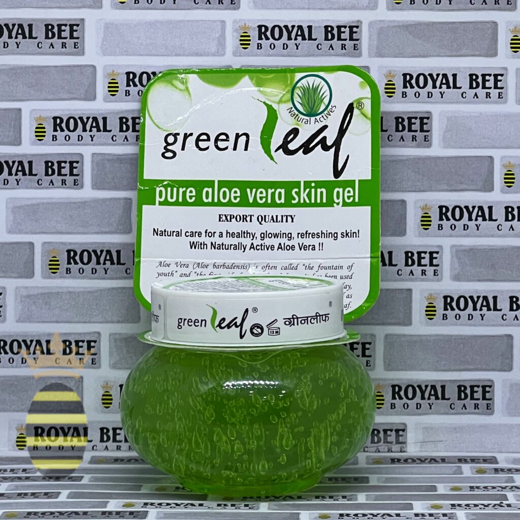 Green Leaf Aloe Vera Skin Gel 120g Royal Bee Body Care 6519