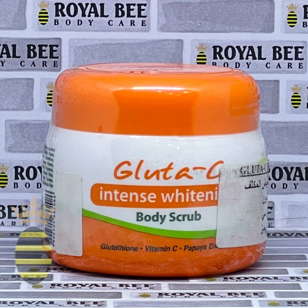 Gluta C intense Whitening Body Scrub 120g Royal Bee Body Care