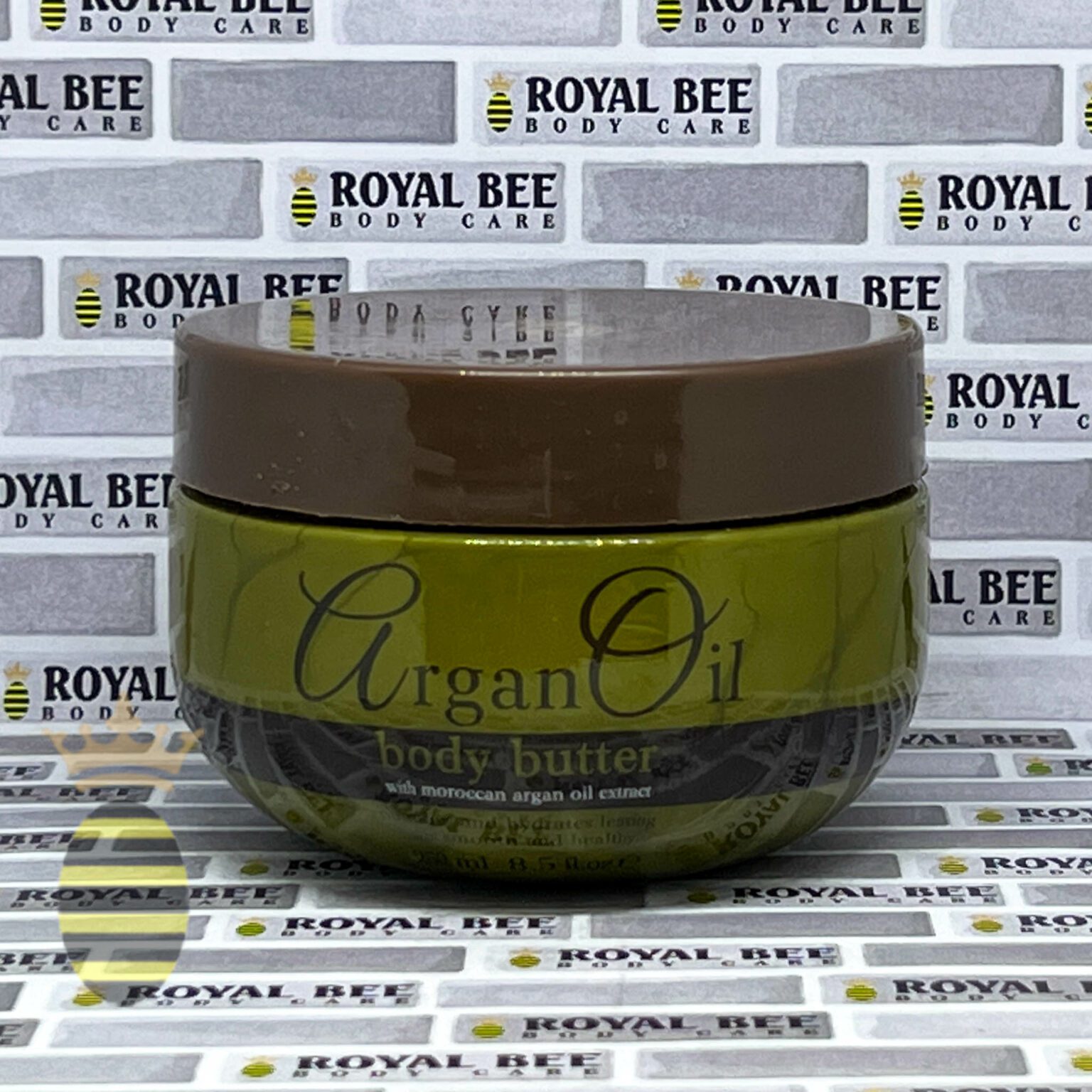Argan Oil body butter250ml Royal Bee Body Care