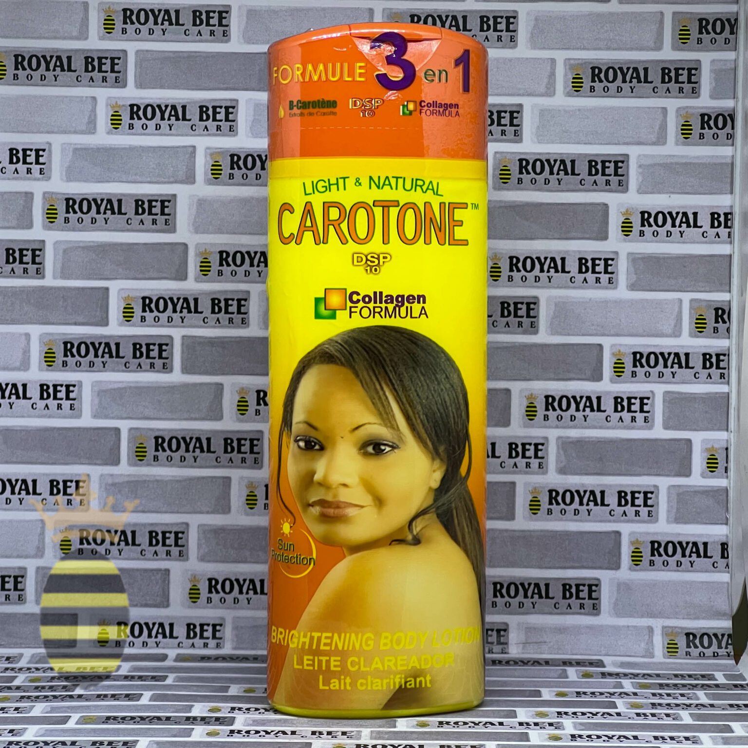 Carotone Brightening Body Lotion 215ml Royal Bee Body Care
