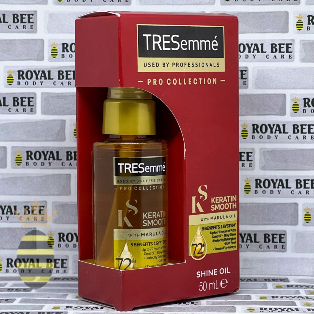 Tresemmé Pro Collection Oil Keratin Smooth 50ml Royal Bee Body Care